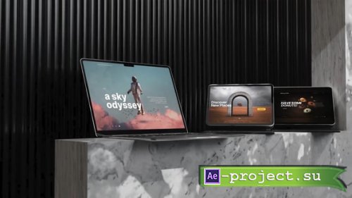Videohive - Laptop & Tablet Mockup - 56996674 - Project for After Effects
