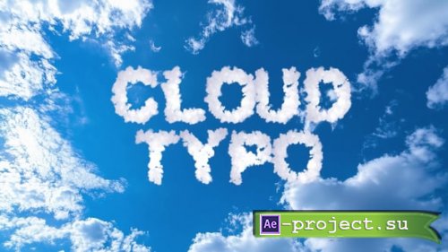 Videohive - Cloud Text - 57010980 - Project for After Effects