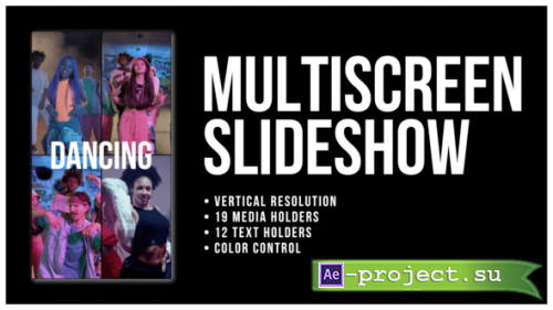 Videohive - Multiscreen Slideshow - 57013635 - Project for After Effects