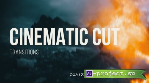Videohive - Cinematic Cut Transitions for After Effects - 56977628 - Project for After Effects
