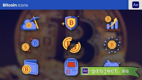 Videohive - Bitcoin Elements - 57028645 - Project for After Effects