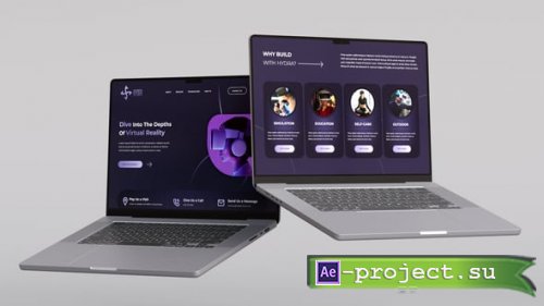 Videohive - Laptop Mockup - 57034447 - Project for After Effects