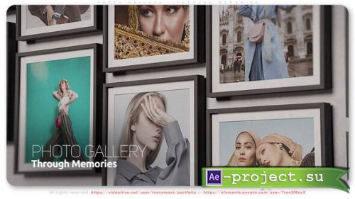 Videohive - Photo Gallery - Through Memories - 57056642 - Project for After Effects