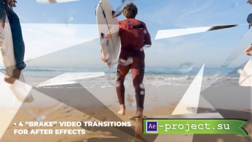 Videohive - Brake Transitions for After Effects - 57058358 - Project for After Effects