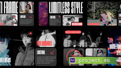 Videohive - Multi Frame - 57055492 - Project for After Effects