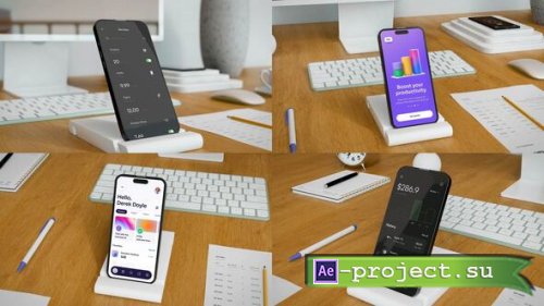 Videohive - Office Phone Mockup - 57094878 - Project for After Effects