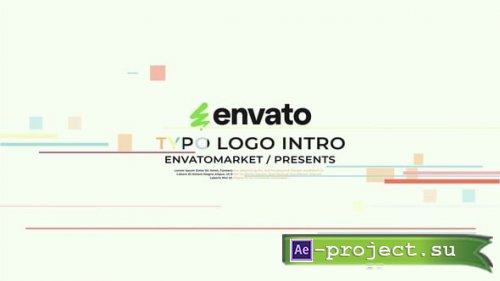 Videohive - Minimal Typo Logo - 57058882 - Project for After Effects