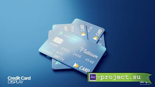 Videohive - Credit Card Mockup - 57116520 - Project for After Effects