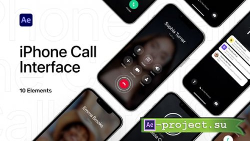 Videohive - Phone Call Screen Interface - 57101310 - Project for After Effects