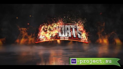 Videohive - Fire Explosion Logo - 57073533 - Project for After Effects