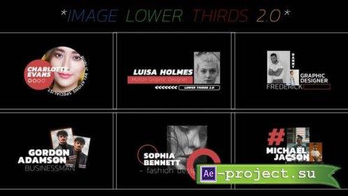 Videohive - Image Lower Thirds | AE - 57126593 - Project for After Effects