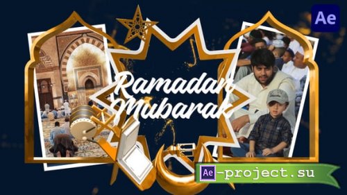 Videohive - Eid & Ramadan Golden Reveal - 57126770 - Project for After Effects