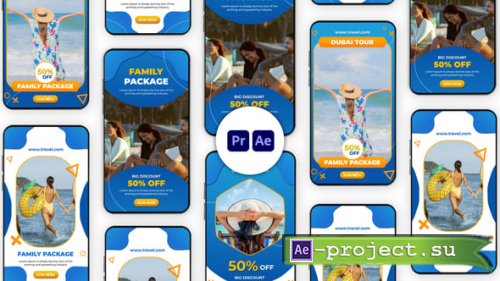Videohive - Modern Travel Promotion Instagram Story - 57128232 - Project for After Effects