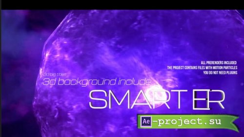 Videohive - Trailer 3D Titles and Modern Particles Background - 57153650 - Project for After Effects