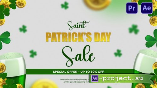 Videohive - Saint Patricks Day Sale Intro - 57161605 - Project for After Effects