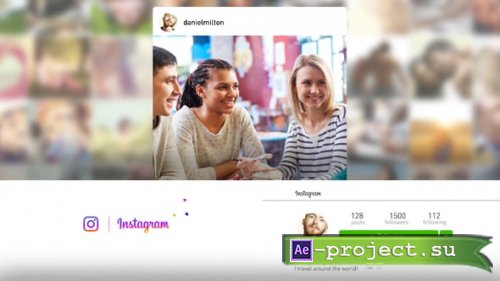 Videohive - Slideshow Instagram - 16587202 - Project for After Effects