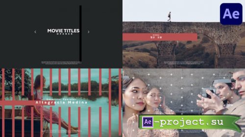 Videohive - Movie Titles Opener for After Effects - 57184831 - Project for After Effects