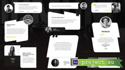 Videohive - MInimalist Testimonial & Review Pack - 57101890 - Project for After Effects