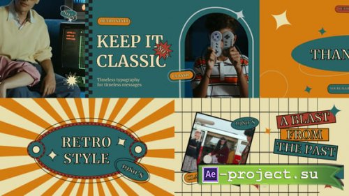 Videohive - Retro Style Video Display - 56792437 - Project for After Effects