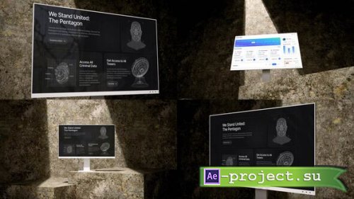 Videohive - Monitor Display Mockup - 57188494 - Project for After Effects