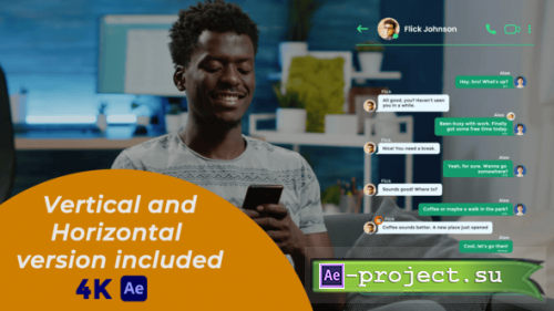Videohive - Text Messages - 57201094 - Project for After Effects