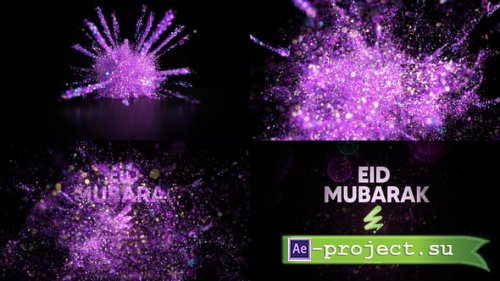 Videohive - Particle Eid Mubarak Intro - 57258627 - Project for After Effects
