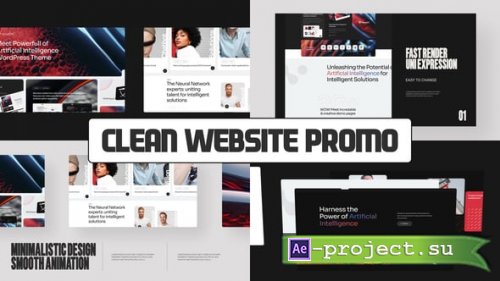 Videohive - Clean Website Promo - 57263708 - Project for After Effects