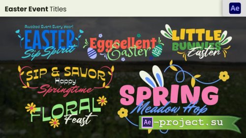 Videohive - Easter & Nature Title - 57271640 - Project for After Effects