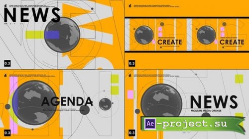 Videohive - News Intro V 0.3 - 57279303 - Project for After Effects