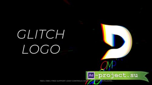Videohive - 3D Glitch Logo - 57272881 - Project for After Effects