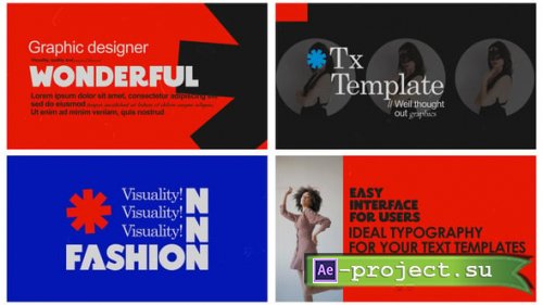 Videohive - Colorful Text Opener - 57287236 - Project for After Effects