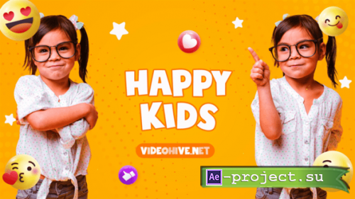 Videohive - Kids Blog Opener Mogrt - 57316787 - Premiere Pro Templates