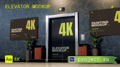 Videohive - Elevator Mockup - 57323297 - Project for After Effects