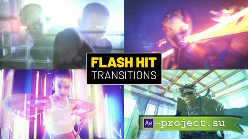 Videohive - Flash Hit Transitions | After Effects - 57366564 - Project for After Effects