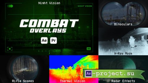 Videohive - Combat Overlays - 57343298 - Project for After Effects