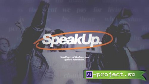 Videohive - SpeakUp Political Promo - 57344344 - Project for After Effects