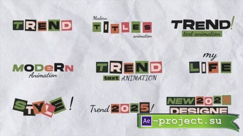 Videohive - Modern Text Animation | After Effects - 57354758 - Project for After Effects
