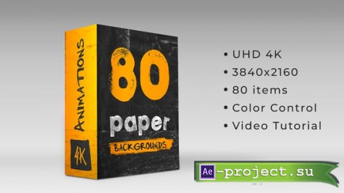 Videohive - Paper Backgrounds Pack - 57335775 - Project for After Effects
