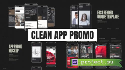 Videohive - Clean App Promo - 57354712 - Project for After Effects