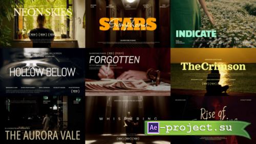 Videohive - Cinema Titles - 57345096 - Project for After Effects