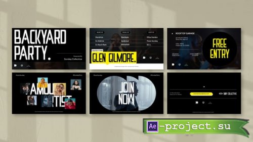 Videohive - Simple Modern Music Party - 57353121 - Project for After Effects