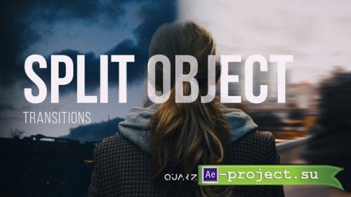 Videohive - Split Object Transitions for After Effects - 57355951 - Project for After Effects