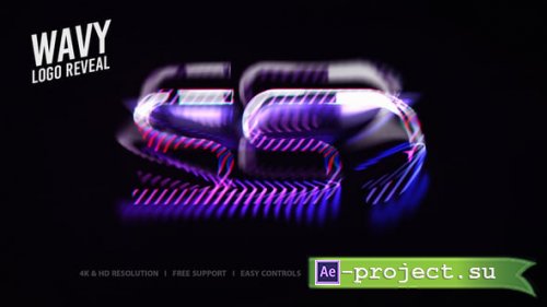 Videohive - Wavy Logo Animation - 57357237 - Project for After Effects