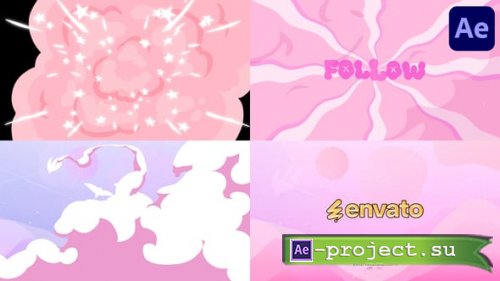 Videohive - Smoke Clouds Logo for After Effects - 57393205 - Project for After Effects