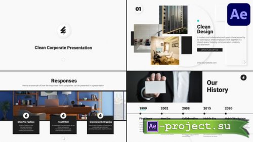 Videohive - Clean Corporate Presentation for After Effects - 57423406 - Project for After Effects