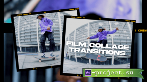 Videohive - Film Collage Transitions - 57413463 - Project for After Effects