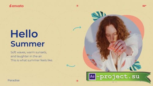 Videohive - Vibrant Summer Slideshow - 57385711 - Project for After Effects