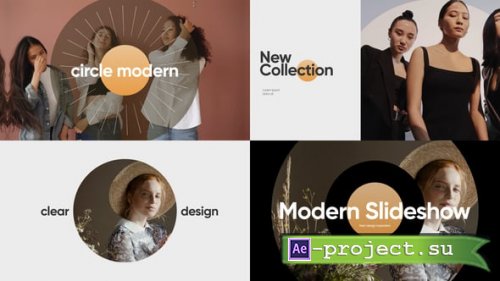 Videohive - Circle Modern Video Slideshow - 57441564 - Project for After Effects