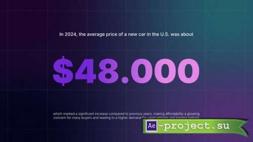 Videohive - Number Text Animation | AE - 57555941 - Project for After Effects