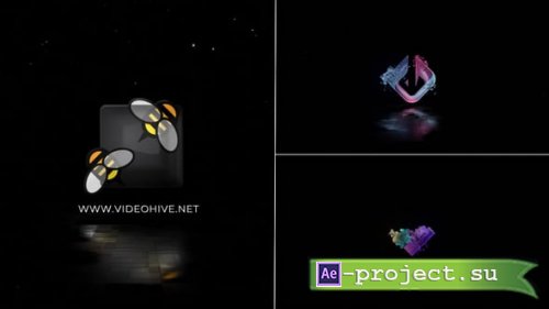 Videohive - Particles Glossy Logo Reveal - 57574718 - Project for After Effects